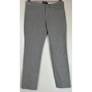 Banana Republic Sloan Heathered Gray Ankle Pants sz 4 0820